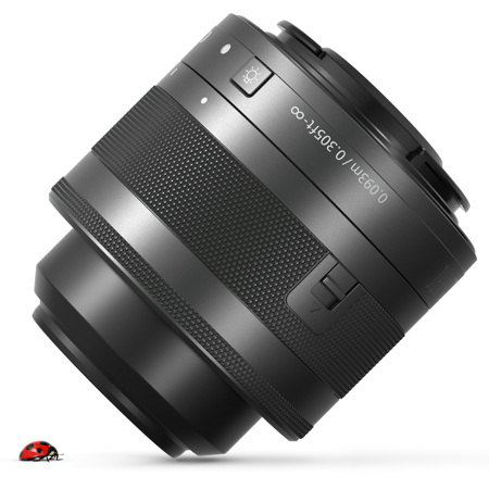 USED Canon EF-M 28mm f/3.5 Macro IS STM Lens