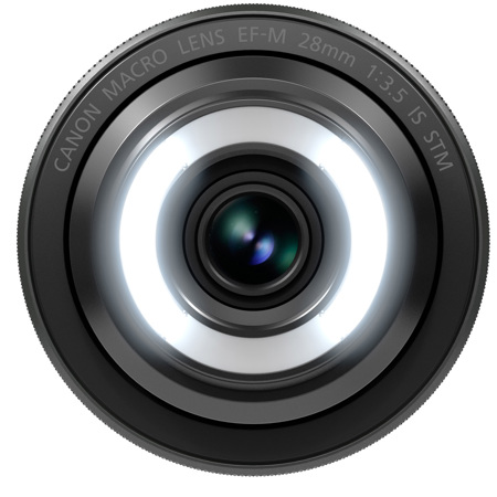 USED Canon EF-M 28mm f/3.5 Macro IS STM Lens