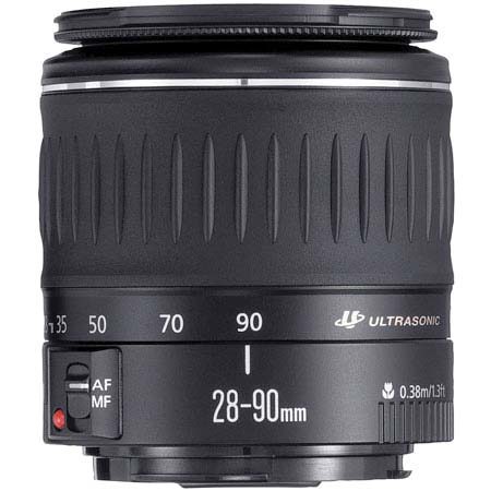 Canon EF 28-90mm f/4-5.6 III Auto Focus Lens kit, USA. with Tiffen 58mm UV Filter, Lens Cap Leash, Professional Lens Cleaning Kit