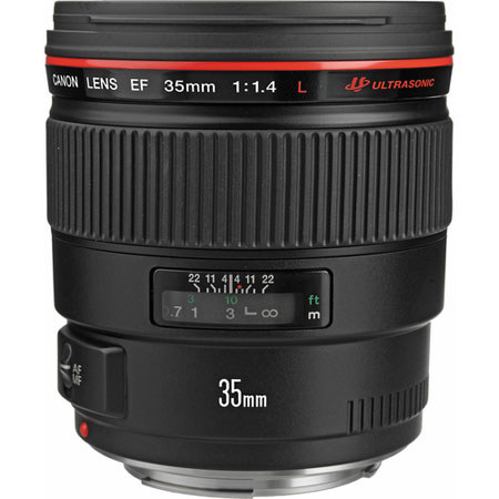 USED Canon EF 35mm f/1.4L USM Wide-angle Autofocus Lens