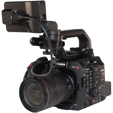 Canon EOS C400 6K Cinema Camera with RF 24-70mm f/2.8 L IS USM Lens