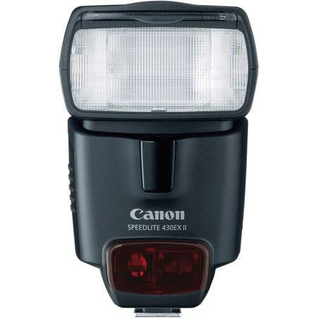 Canon Speedlite 430EX II Flash, USA, w/Speedlight Partner, Mini Softbox Diffuser