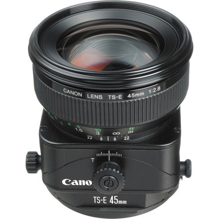 USED Canon TS-E 45mm f/2.8 Tilt and Shift Manual Focus Lens. - Adorama