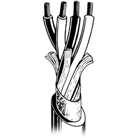 Canare 4 Conductor 16 AWG Speaker Cable, 200m