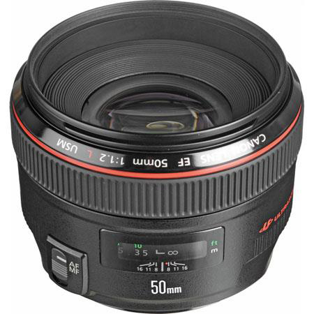 Canon EF 50mm f/1.2L USM Lens, USA
