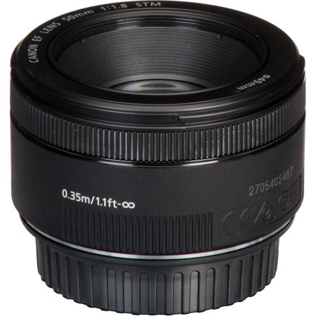 Canon EF 50mm f/1.8 STM Lens 0570C002 - Adorama