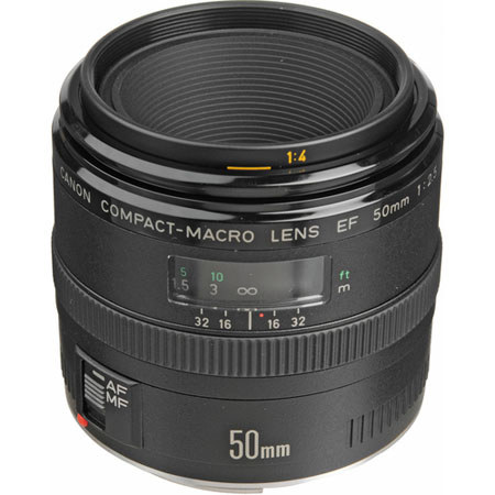 Canon EF 50mm f/2.5 Macro Lens, Gray Market
