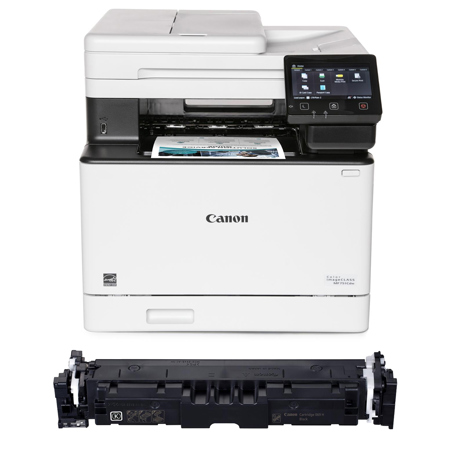 Canon Color imageCLASS MF751Cdw All-In-One Wireless Duplex Laser Printer with 069 Black High Capacity Toner Cartridge
