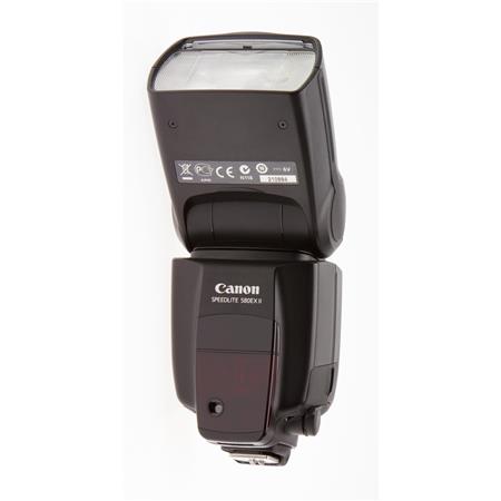 Canon Speedlite 580EX II, Shoe Mount Flash with Guide Number of 190 Feet /  58m at ISO 100, U.S.A. Warranty