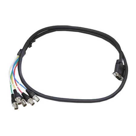 Canare VGA Cable Assembly DsubHD15 (M) to BNC (F), 1.5m