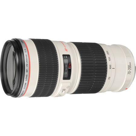 Used Canon EF 70-200mm f/4L USM Autofocus Telephoto Zoom Lens E