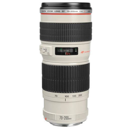 Canon EF 70-200mm f/4L USM Lens with Free Basic Accessory Bundle (PC)