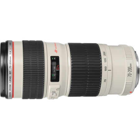 Used Canon EF 70-200mm f/4L USM Autofocus Telephoto Zoom Lens E