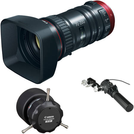 Canon CN-E 70-200mm T4.4 COMPACT-SERVO Cine Lens with SS-41-IASD Kit for Canon EF
