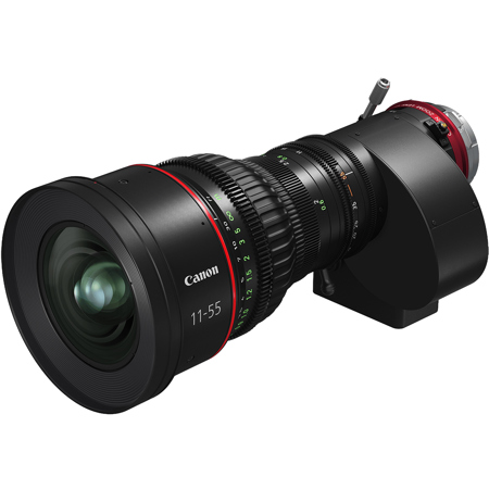 Canon CINE-SERVO 11-55mm T2.95-3.95 Cinema Lens for PL Mount