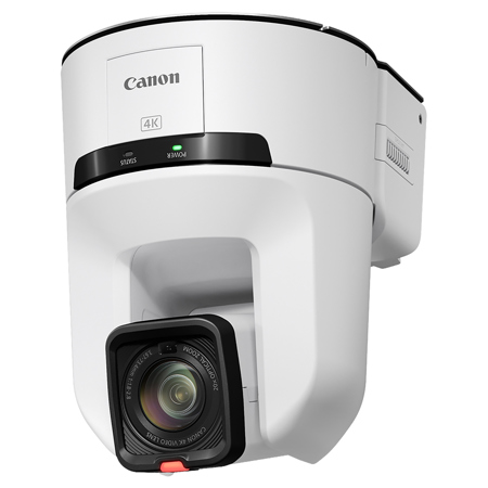 Canon CR-N400 21.1MP 4K UltraHD 20x PTZ Camera, Titanium White
