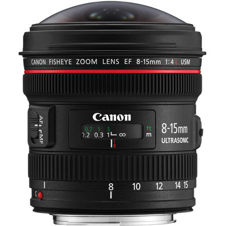 Canon EF 8-15mm f/4.0L USM Fisheye Lens - Gray Market