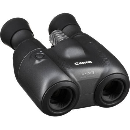 Canon 8x20 IS Series Weather Resistant Porro Prism IS Binocular with 6.6 Degree Field of View, Black