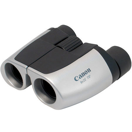 Canon 8x22 Compact Weather Resistant Porro Prism Binocular with 7.0 Degree Angle of View, U.S.A.