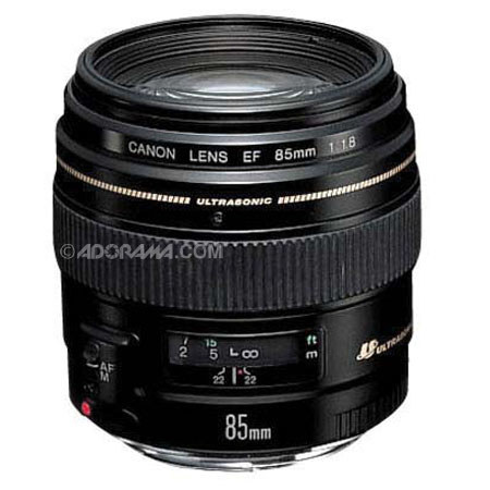 Canon EF 85mm f/1.8 USM Lens, Refurbished