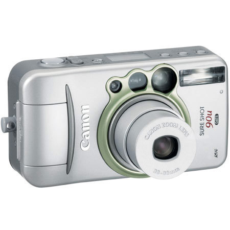 Canon Sure Shot 90u Date Compact 35mm AutoFocus (AF) Camera with 38-90mm Zoom Lens