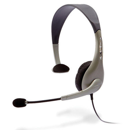 Cyber Acoustics AC-840 Internet Headset and Boom Mic