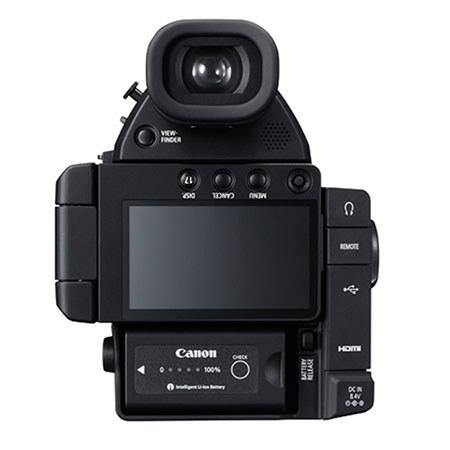 Canon EOS C100 Mark II Body with Dual Pixel CMOS AF Feature Upgrade
