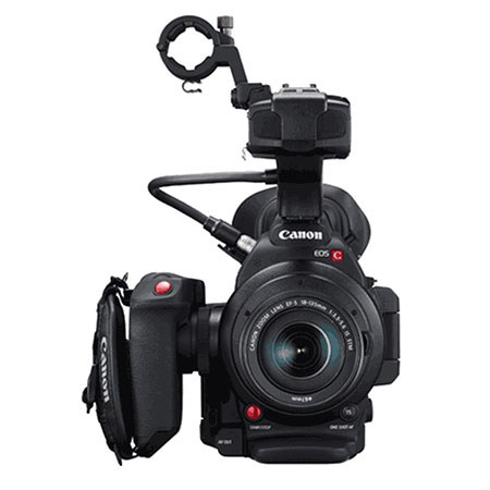 Canon EOS C100 Mark II Body with Dual Pixel CMOS AF Feature Upgrade