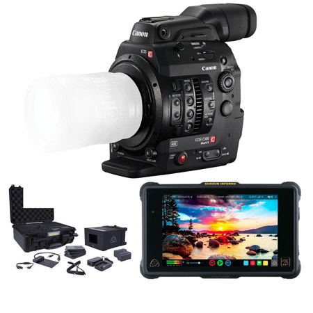 Canon EOS C300 Mark II ProRes RAW Atomos Kit, PL Mount