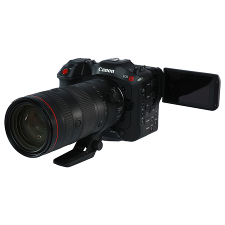 Canon EOS C70 Camera with RF 24-105mm f/2.8 L IS USM Z Lens