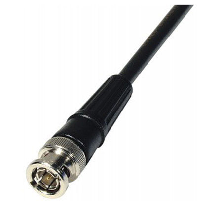 Canare BNC to BNC Male Broadcast Cable w/Canare LV-61S, 10ft Black 75ohm Coax