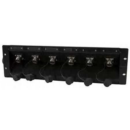 Canare SMPTE HFO FCFRA Connector Loaded Frame, 2RU, Wall Mount Type