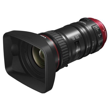 Canon CN-E 18-80mm T4.4 COMPACT-SERVO Cinema Lens for Canon EF