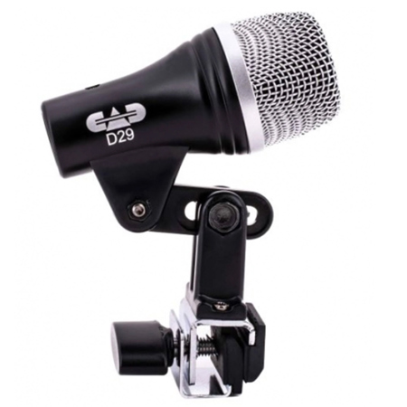 CAD Audio D29 Cardioid Dynamic Instrument Microphone, Black