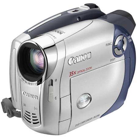 Canon DC 210 DVD Camcorder -R / -RW Format, Refurbished