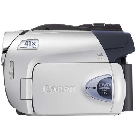 Canon DC 310 DVD Camcrdr R/RW Frmat, 37x Optical Zoom