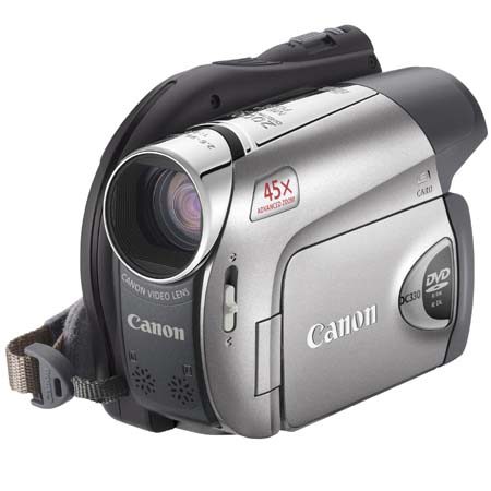Canon DC 330 DVD Camcorder R/RW Format, Refurbished