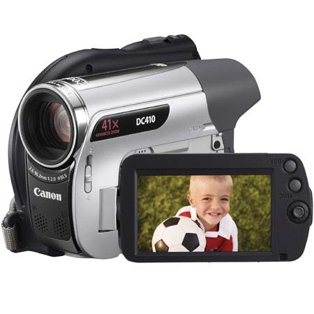 Canon DC410 DVD Camcrdr w/DVD-R/RW/R DL Format