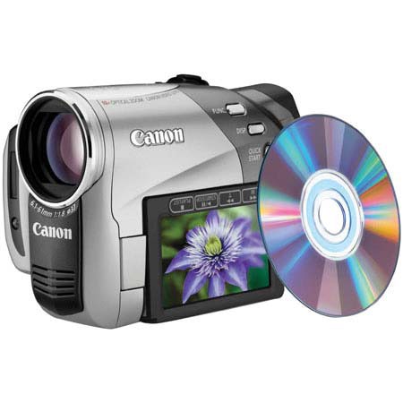 Canon DC 50 DVD Camcrdr STORE DEMO DVD-R/RW Frmt,5.39MP
