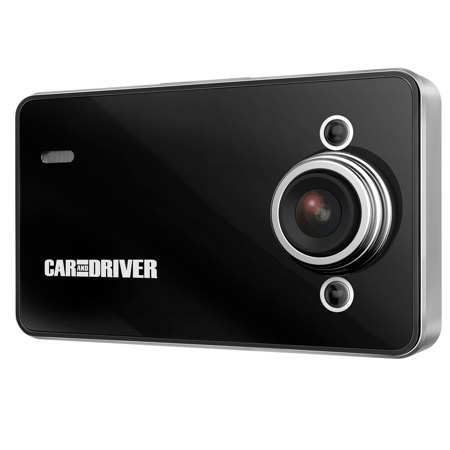Car and Driver 2.2" 1080p HD Dash Camera for Cars and Trucks, Black
