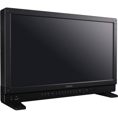 Canon DP-V2410 24" 4K IPS LED Reference Display, 4096x2160, HDMI and 4x 3G/HD-SDI Input