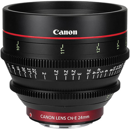 Canon Cinema Prime CN-E 24mm T1.5 L F Lens for Canon EF 6569B001