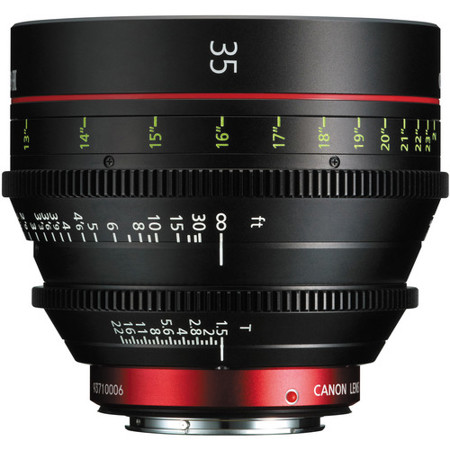 Canon Cinema Prime CN-E 35mm T1.5 L F Lens for Canon EF