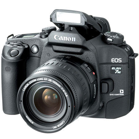 Canon EOS Elan 7NE 35mm Autofocus SLR Camera Kit with Canon EF 28-105mm f4/5.6 Autofocus Zoom Lens - USA