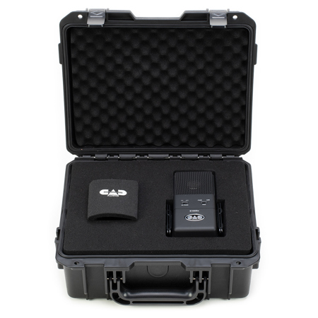 CAD Audio EC100 Heavy-Duty Molded Case w/Foam for Equitek E100 & E40 Microphones