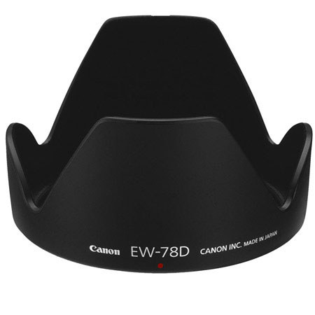 【EW-78Dフード付き】Canon EFS 18-200mm レンズのみ Canon EW-78D Lens Hood for EF 28-200 f/3.5-5.6 Lens 4677A001