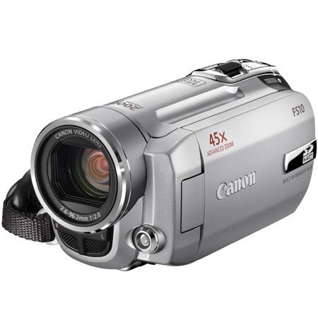 Canon FS10, 8GB Flash Memory Camcorder with 37x Optical Zoom, 2000x Digital Zoom, 2.7" LCD Screen