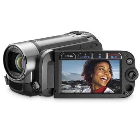 Canon FS22 Dual Flash Mem Camcrdr w/32GB Int Flsh Drive