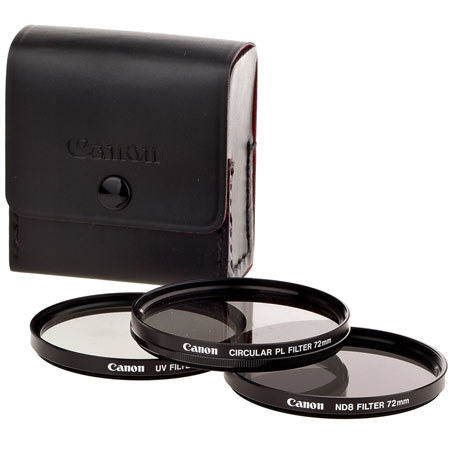 Canon FS-72U Filter Set, Neutral Density, Polarizer