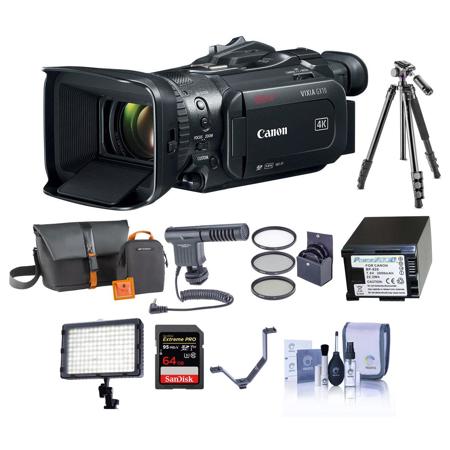 Canon VIXIA GX10 4K UHD Camcorder with 1" CMOS Sensor With Free Accessory Bundle